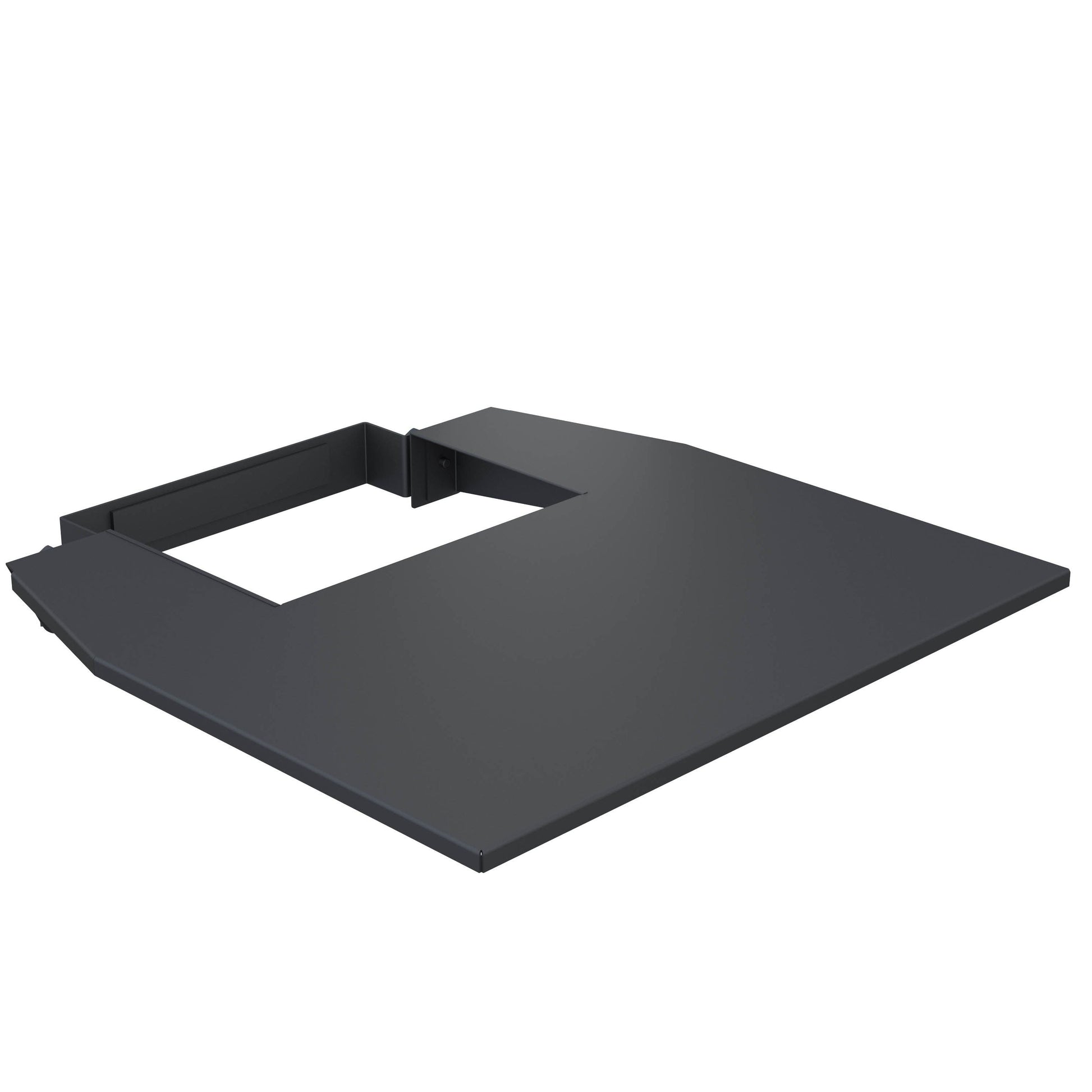 Dark Slate Gray Multibrackets Front Shelf for Motorized Public Floorstands 160kg