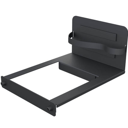 Dark Slate Gray Multibrackets Side Shelf Mediaholder Motorized Public Floorstands 160kg