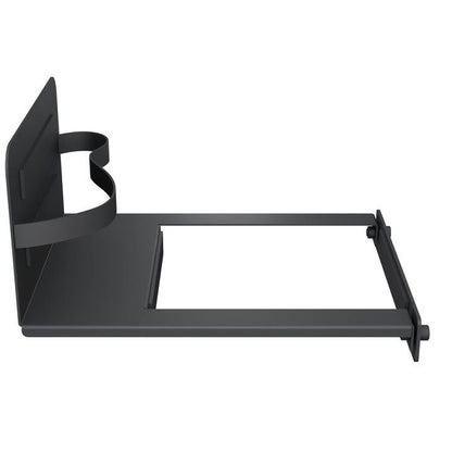 Dark Slate Gray Multibrackets Side Shelf Mediaholder Motorized Public Floorstands 160kg