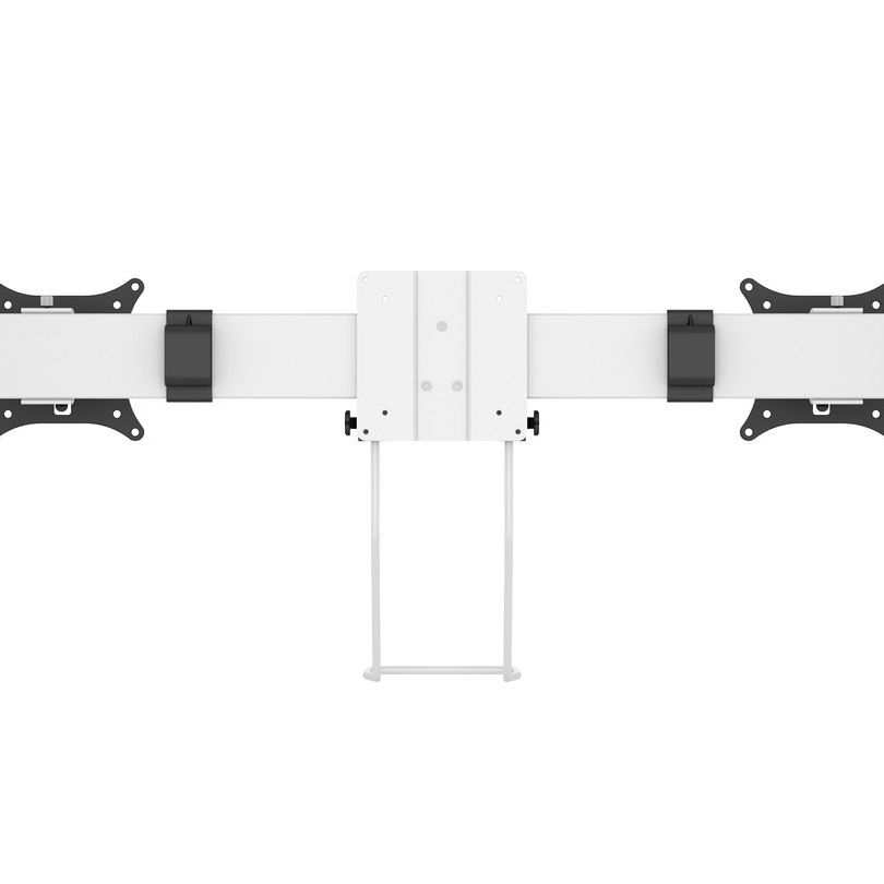 Dark Slate Gray Multibrackets M VESA 75 100 Duo Crossbar with handle White