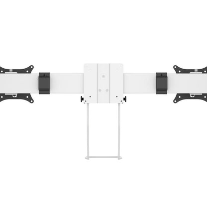 Dark Slate Gray Multibrackets M VESA 75 100 Duo Crossbar with handle White