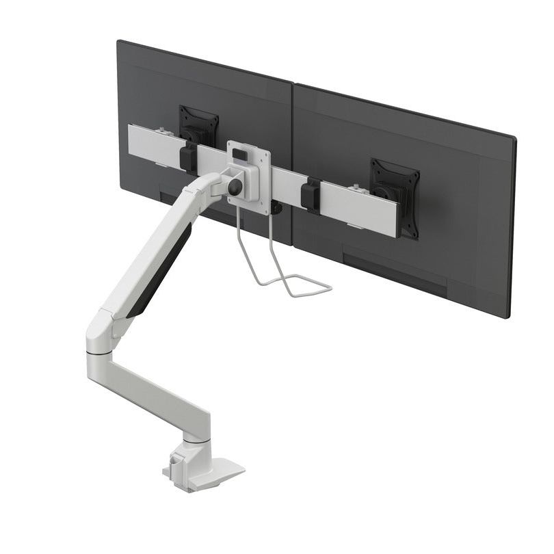Dark Slate Gray Multibrackets M VESA 75 100 Duo Crossbar with handle White