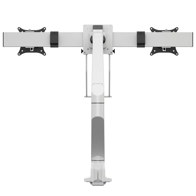 Light Gray Multibrackets M VESA 75 100 Duo Crossbar with handle White