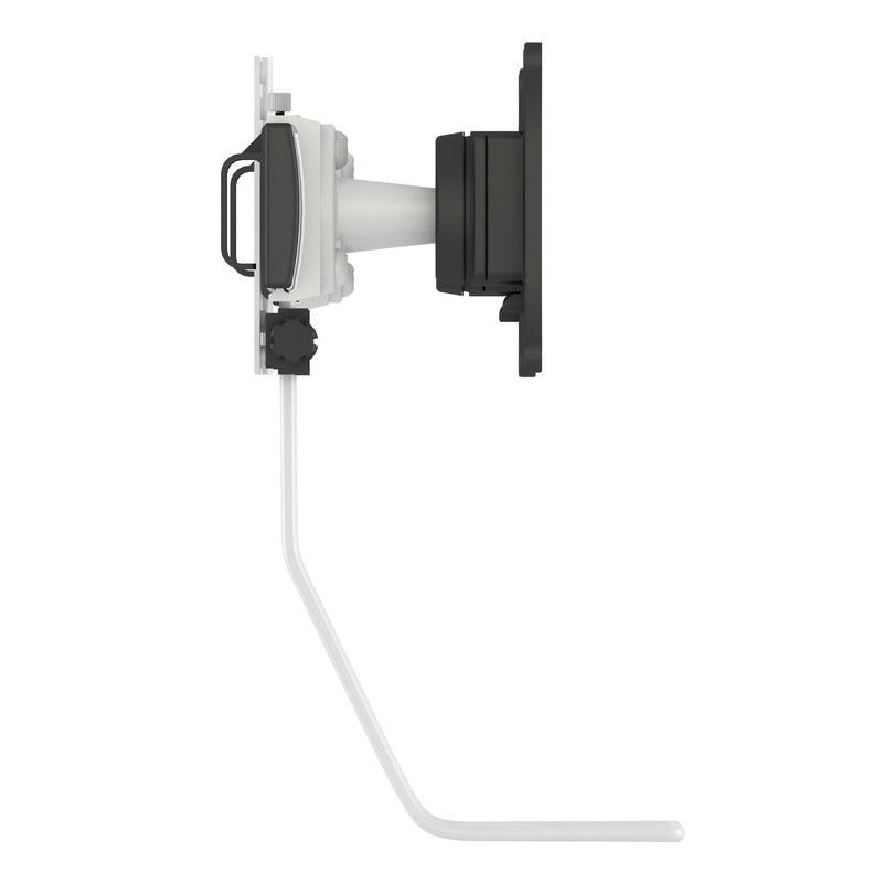 Light Gray Multibrackets M VESA 75 100 Duo Crossbar with handle White