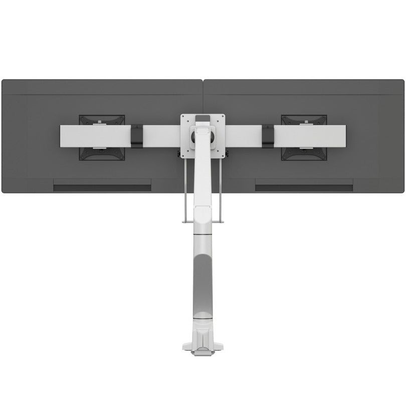 Dim Gray Multibrackets M VESA 75 100 Duo Crossbar with handle White