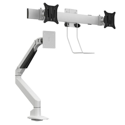 Light Gray Multibrackets M VESA 75 100 Duo Crossbar with handle White