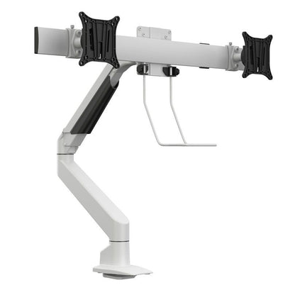 Gray Multibrackets M VESA 75 100 Duo Crossbar with handle White