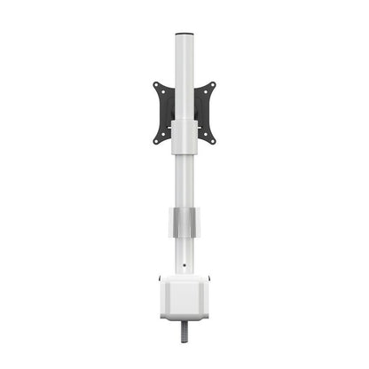 Light Gray Multibrackets M VESA Deskmount Officeline Single White