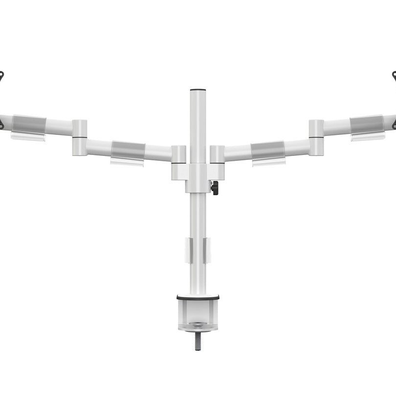 Light Gray Multibrackets M VESA Deskmount Officeline Dual White