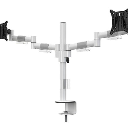 Light Gray Multibrackets M VESA Deskmount Officeline Dual White