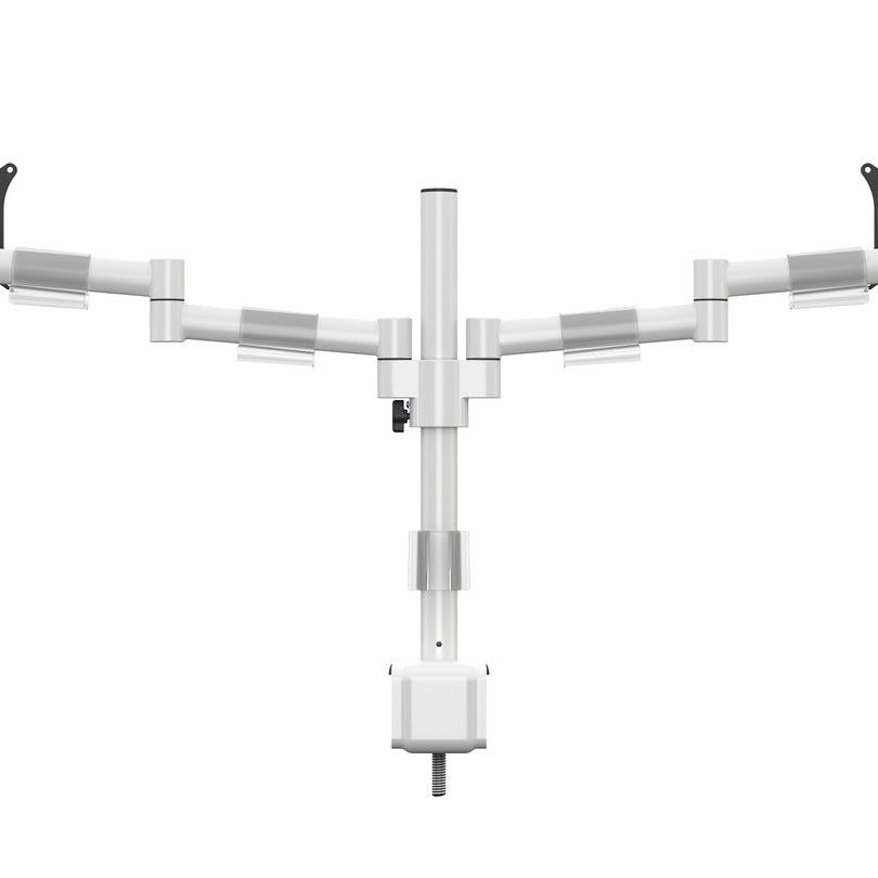 Light Gray Multibrackets M VESA Deskmount Officeline Dual White