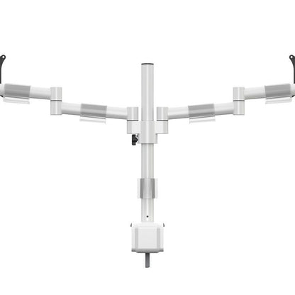 Light Gray Multibrackets M VESA Deskmount Officeline Dual White