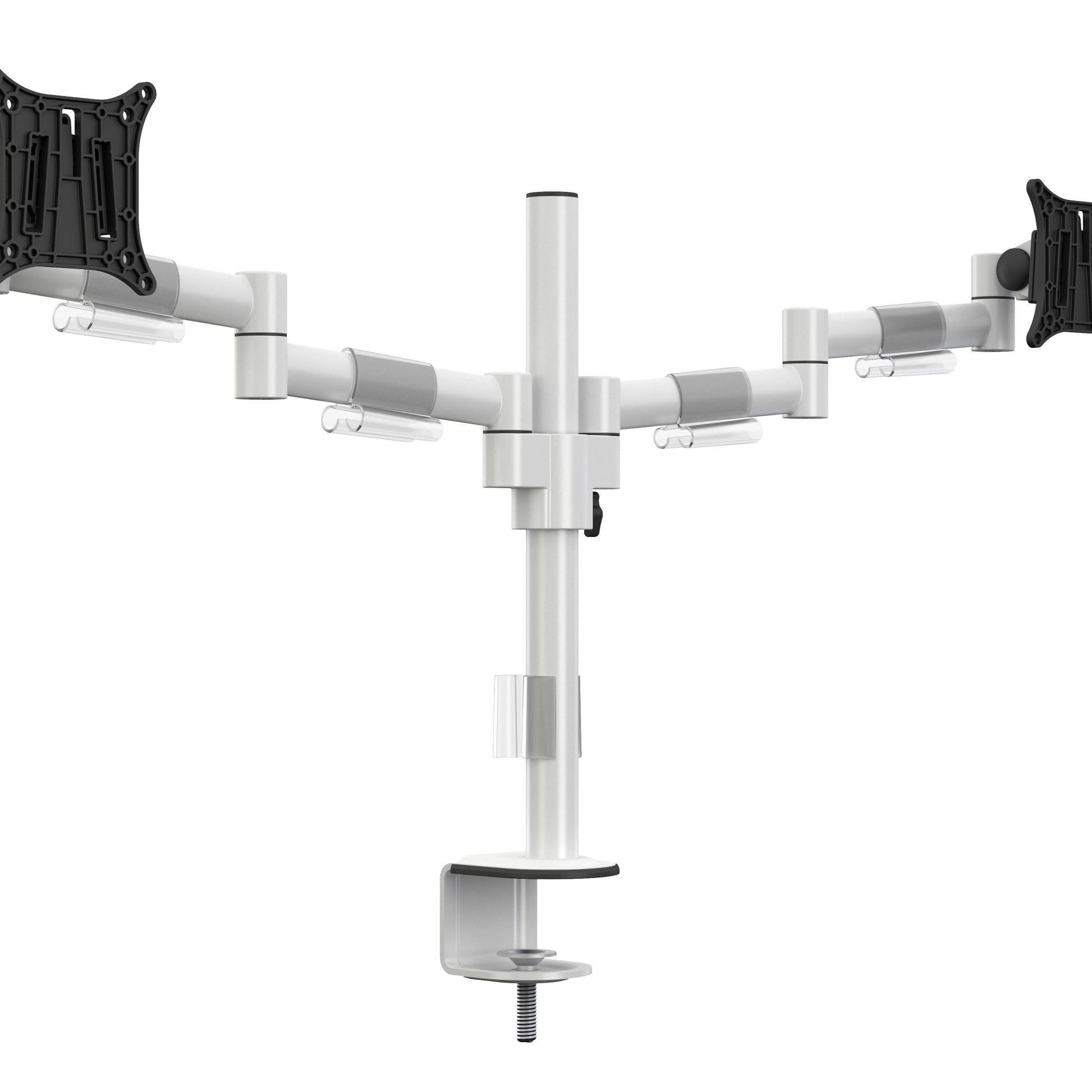Light Gray Multibrackets M VESA Deskmount Officeline Dual White