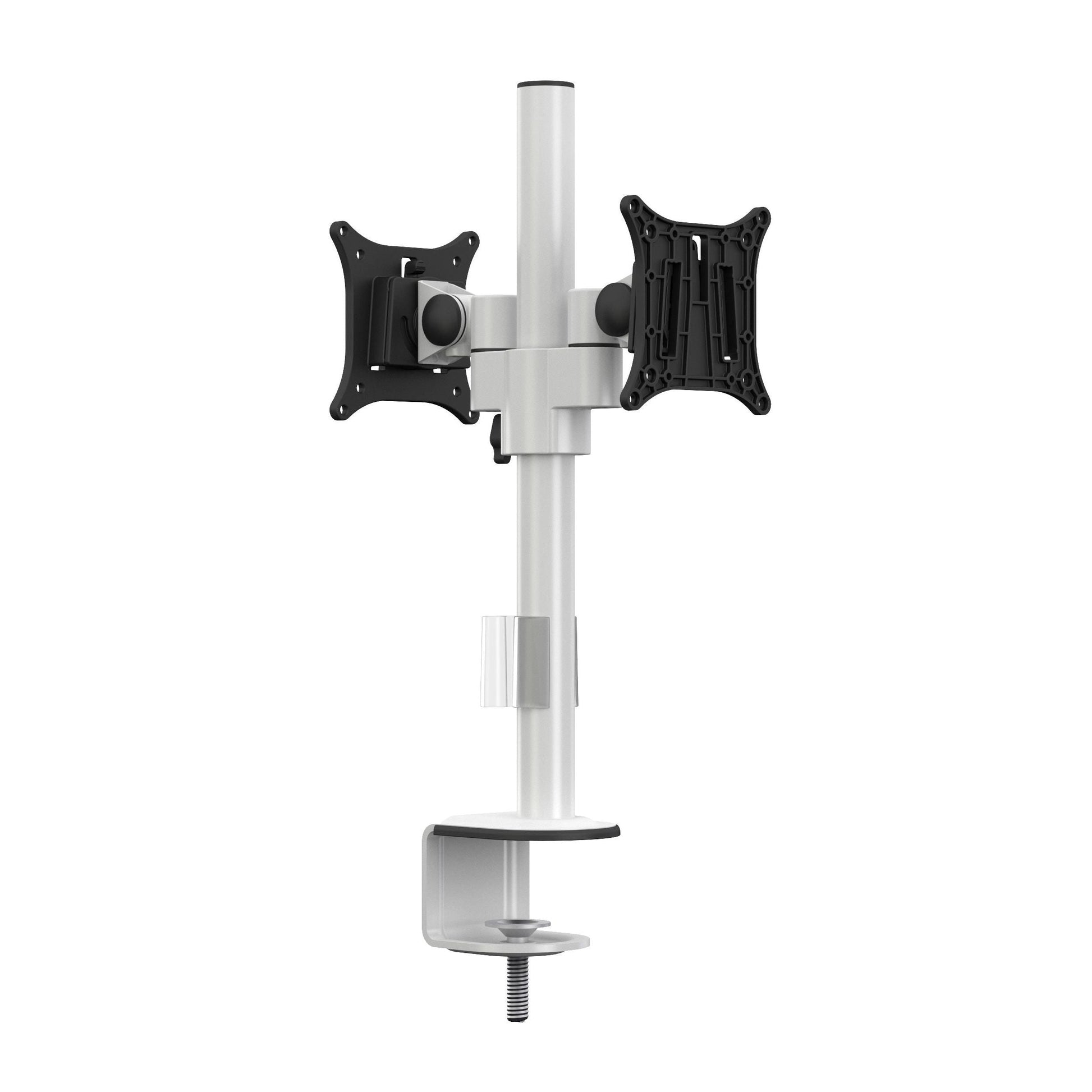 Dark Slate Gray Multibrackets M VESA Deskmount Officeline Dual B2B White