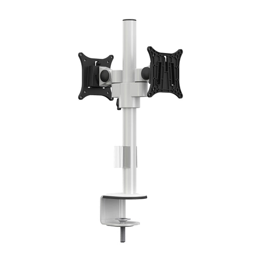 Dark Slate Gray Multibrackets M VESA Deskmount Officeline Dual B2B White