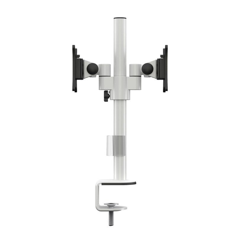 Light Gray Multibrackets M VESA Deskmount Officeline Dual B2B White