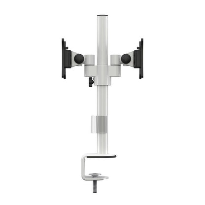 Light Gray Multibrackets M VESA Deskmount Officeline Dual B2B White
