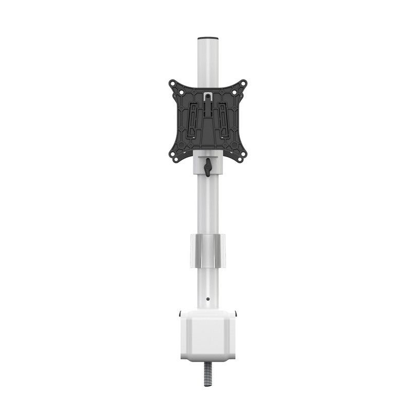 Light Gray Multibrackets M VESA Deskmount Officeline Dual B2B White