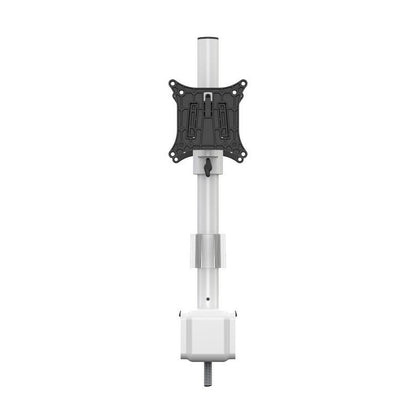 Light Gray Multibrackets M VESA Deskmount Officeline Dual B2B White