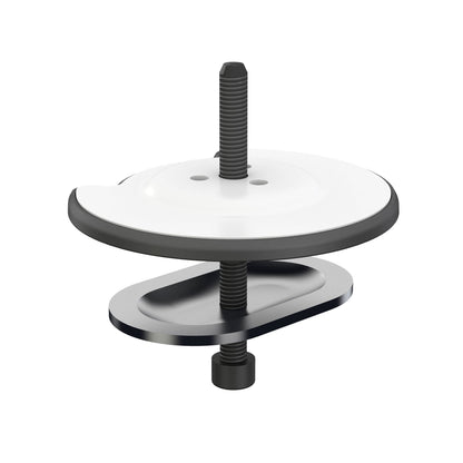 Dark Slate Gray Multibrackets M VESA Deskmount Officeline Grommet Base White