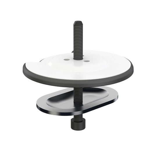 Dark Slate Gray Multibrackets M VESA Deskmount Officeline Grommet Base White
