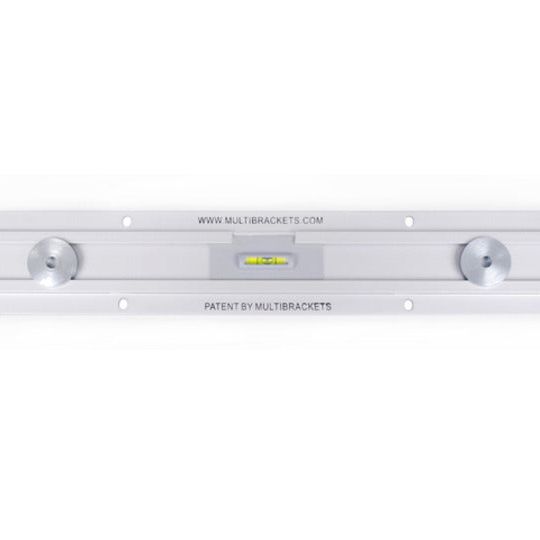 Light Gray Multibrackets M Universal Wallmount Super Slim Silver Small