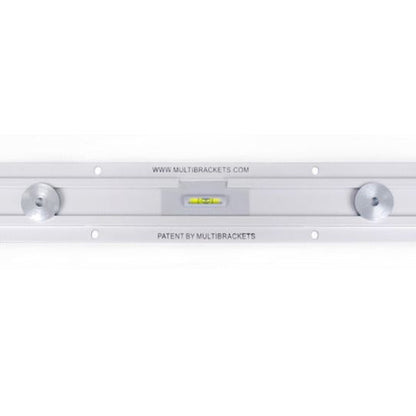 Light Gray Multibrackets M Universal Wallmount Super Slim Silver Small