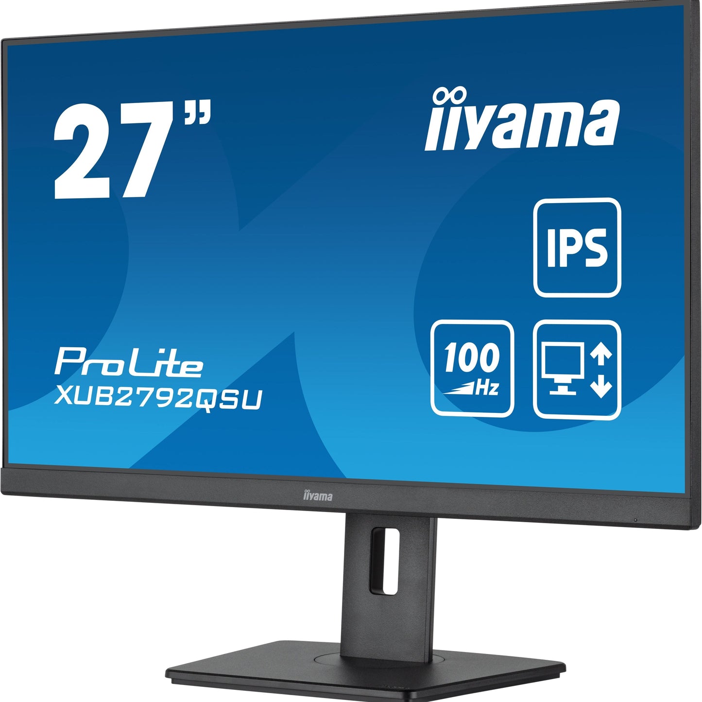 Dark Cyan iiyama ProLite computer monitor 68.6 cm (27") 2560 x 1440 pixels Full HD LED Black