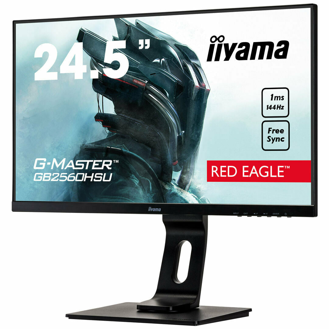 Light Gray iiyama ProLite GB2560HSU-B1 24.5’’ Gaming Display