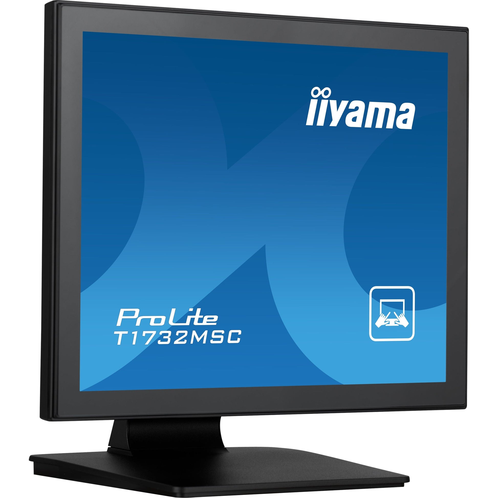 Dark Cyan iiyama ProLite computer monitor 43.2 cm (17") 1280 x 1024 pixels LED Touchscreen Table Black