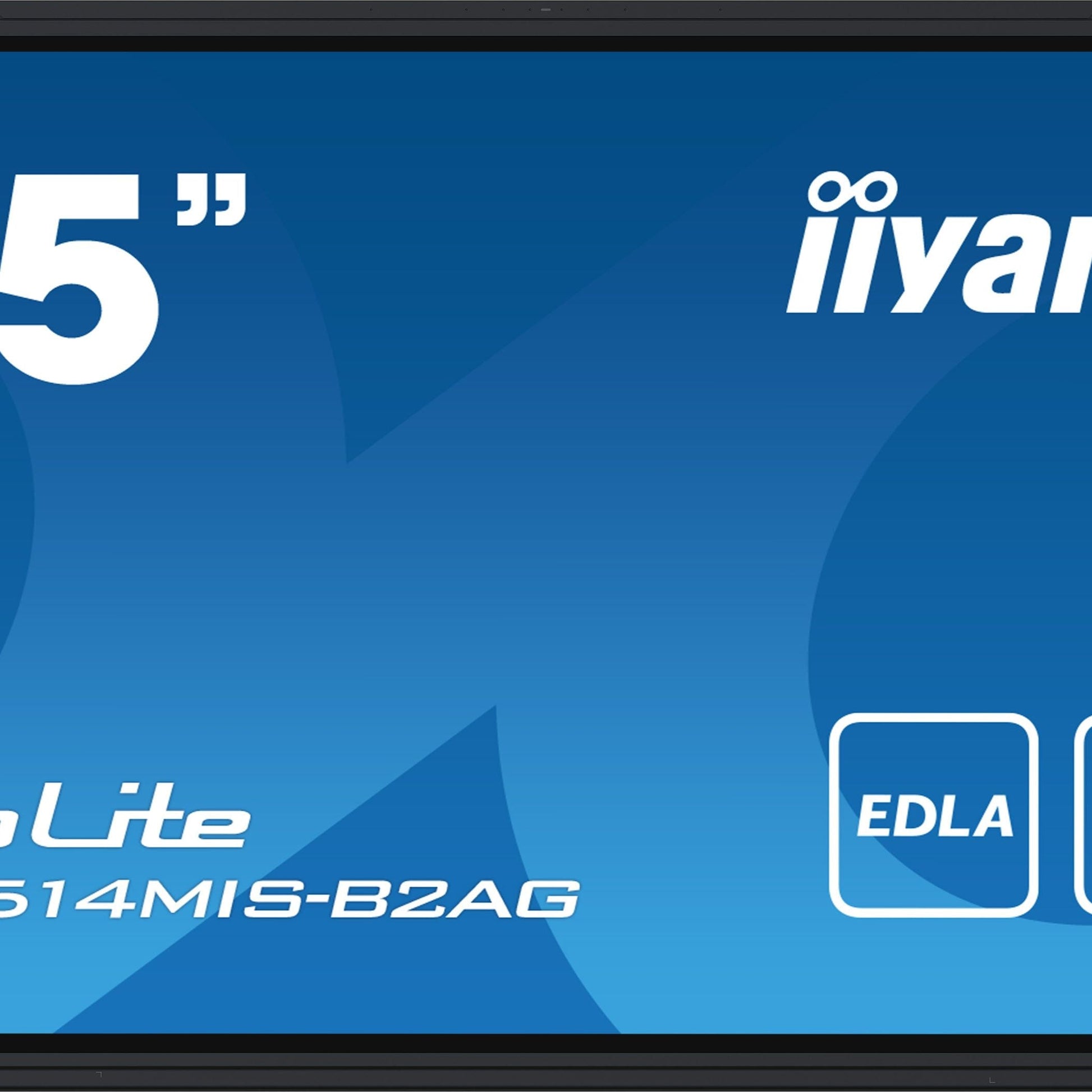 Dark Cyan iiyama PROLITE TE7514MIS-B2AG 75" 4K UHD 75" Google EDLA Certified Interactive Display