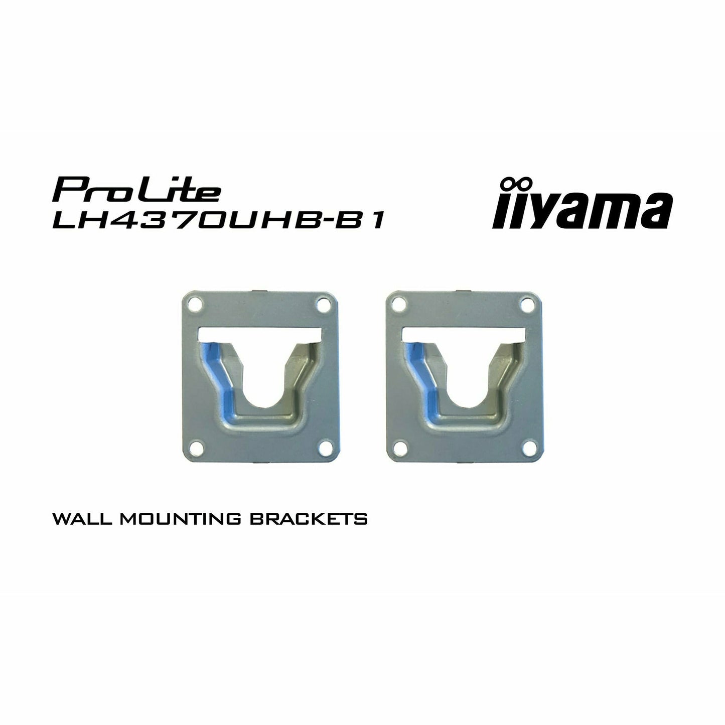 Light Slate Gray iiyama ProLite LH4370UHB-B1 43” Large Format Display with 24/7, 4K UHD, Android 9.0 and 700cd/m² High Brightness