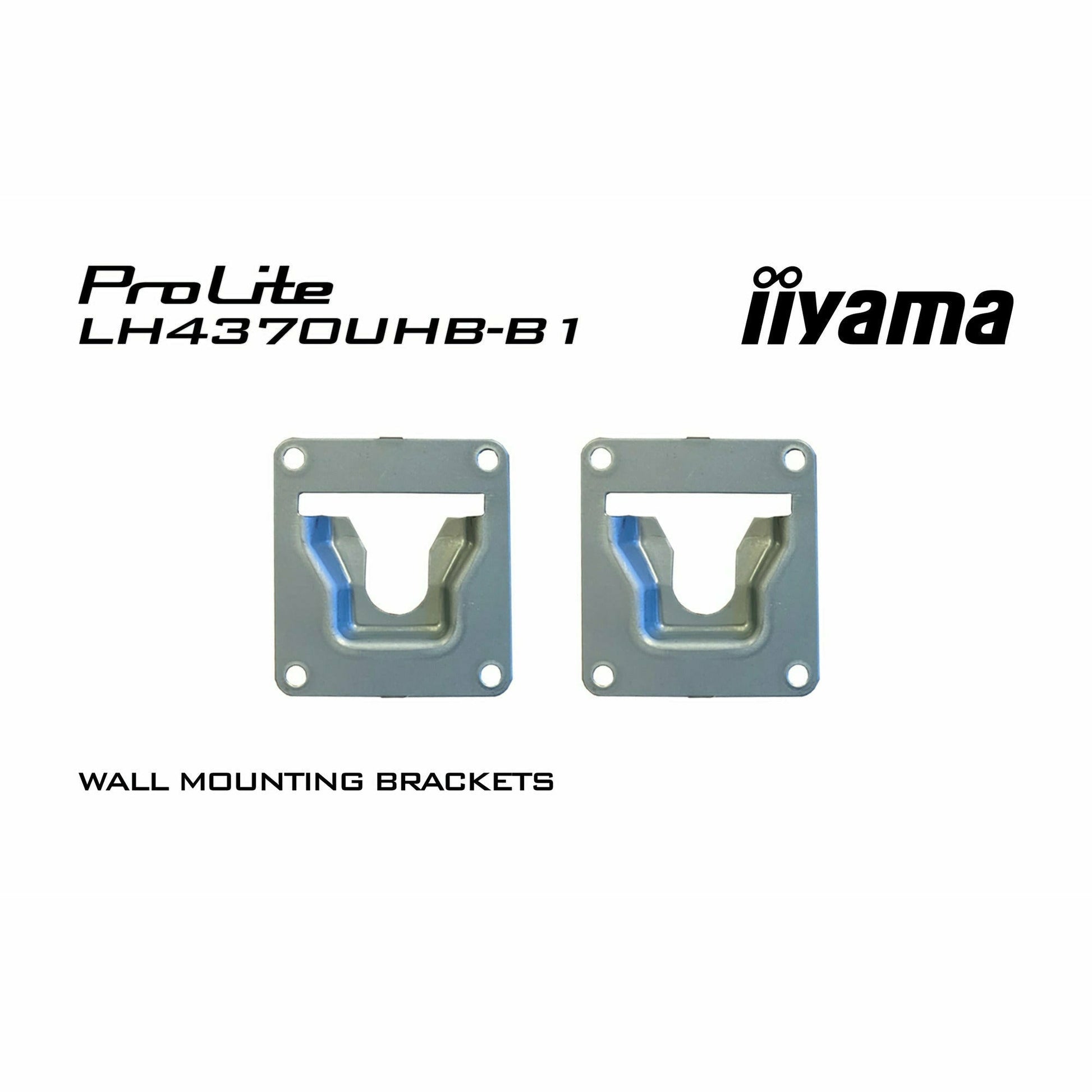 Light Slate Gray iiyama ProLite LH4370UHB-B1 43” Large Format Display with 24/7, 4K UHD, Android 9.0 and 700cd/m² High Brightness
