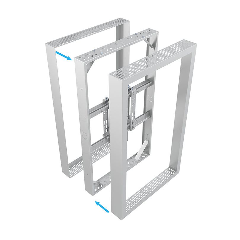 Gray Multibrackets M Pro Series Enclosure 43" High Brightness Frame White