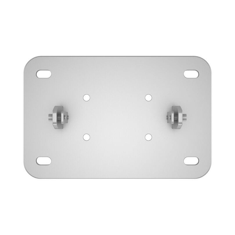 Light Gray Multibrackets M Public Display Floormount Fixed Base Silver