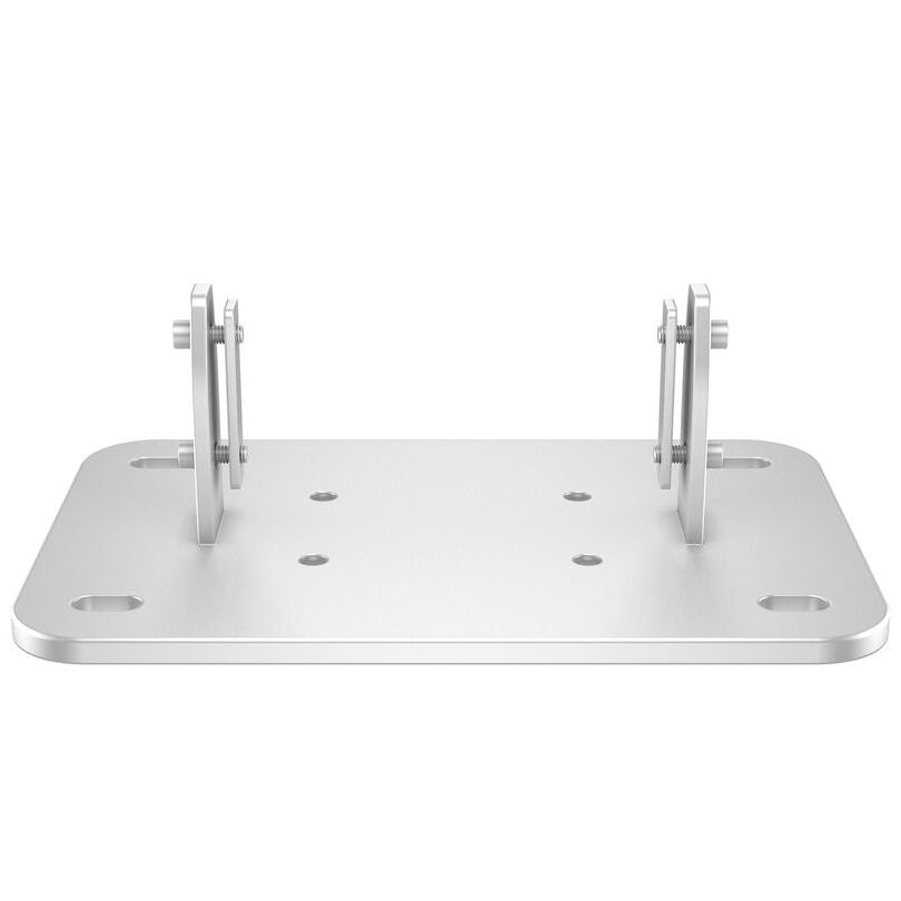 Light Gray Multibrackets M Public Display Floormount Fixed Base Silver