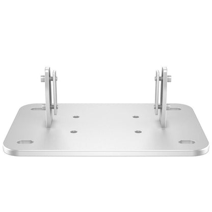 Light Gray Multibrackets M Public Display Floormount Fixed Base Silver
