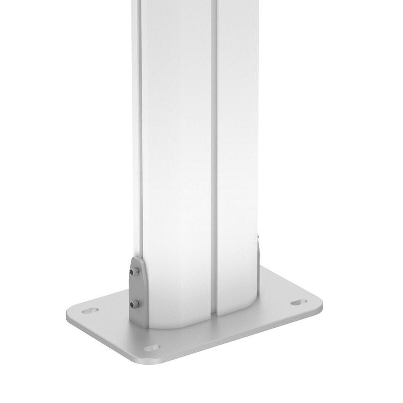 Lavender Multibrackets M Public Display Floormount Fixed Base Silver