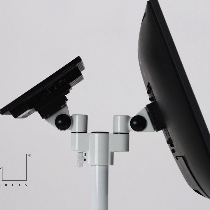 Black Multibrackets M VESA Deskmount Officeline 50 Quick Release Plate