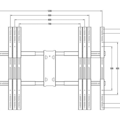 Dark Slate Gray Multibrackets M Flexarm Pro Extenderkit, 1200x900