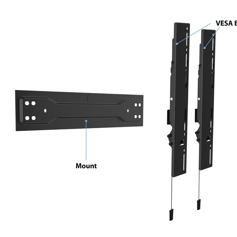 Dark Slate Gray Multibrackets M VESA Wallmount Super Slim Tilt 400 MAX