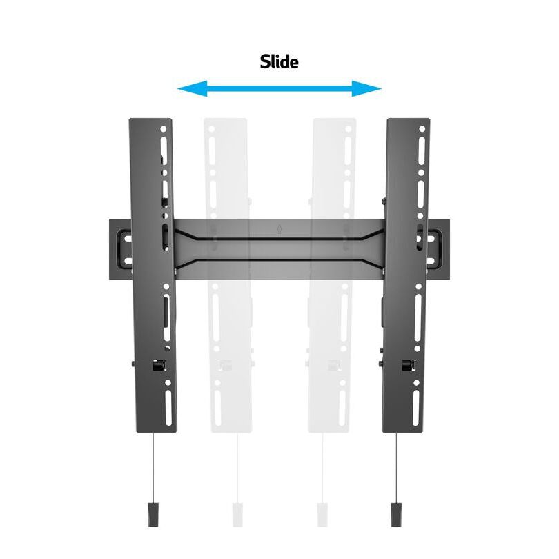 Dim Gray Multibrackets M VESA Wallmount Super Slim Tilt 400 MAX