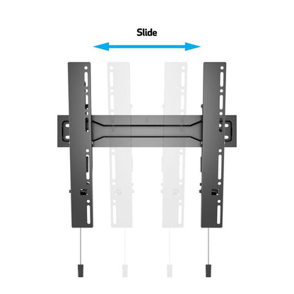 Dim Gray Multibrackets M VESA Wallmount Super Slim Tilt 400 MAX