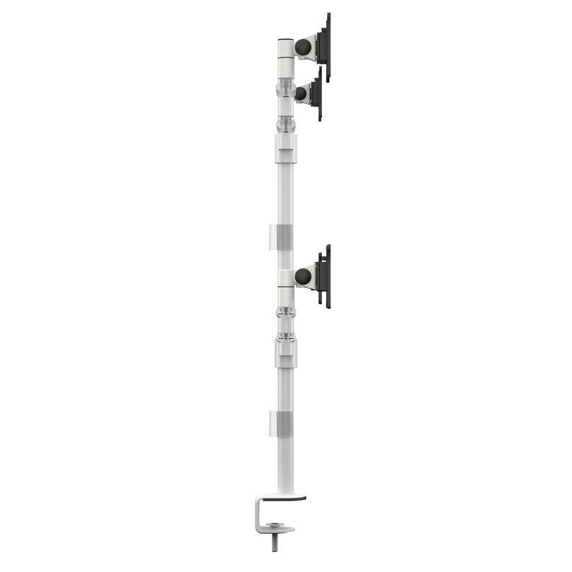 Light Gray Multibrackets M VESA Deskmount Officeline Quad White