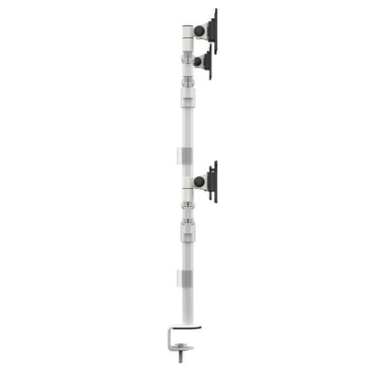 Light Gray Multibrackets M VESA Deskmount Officeline Quad White