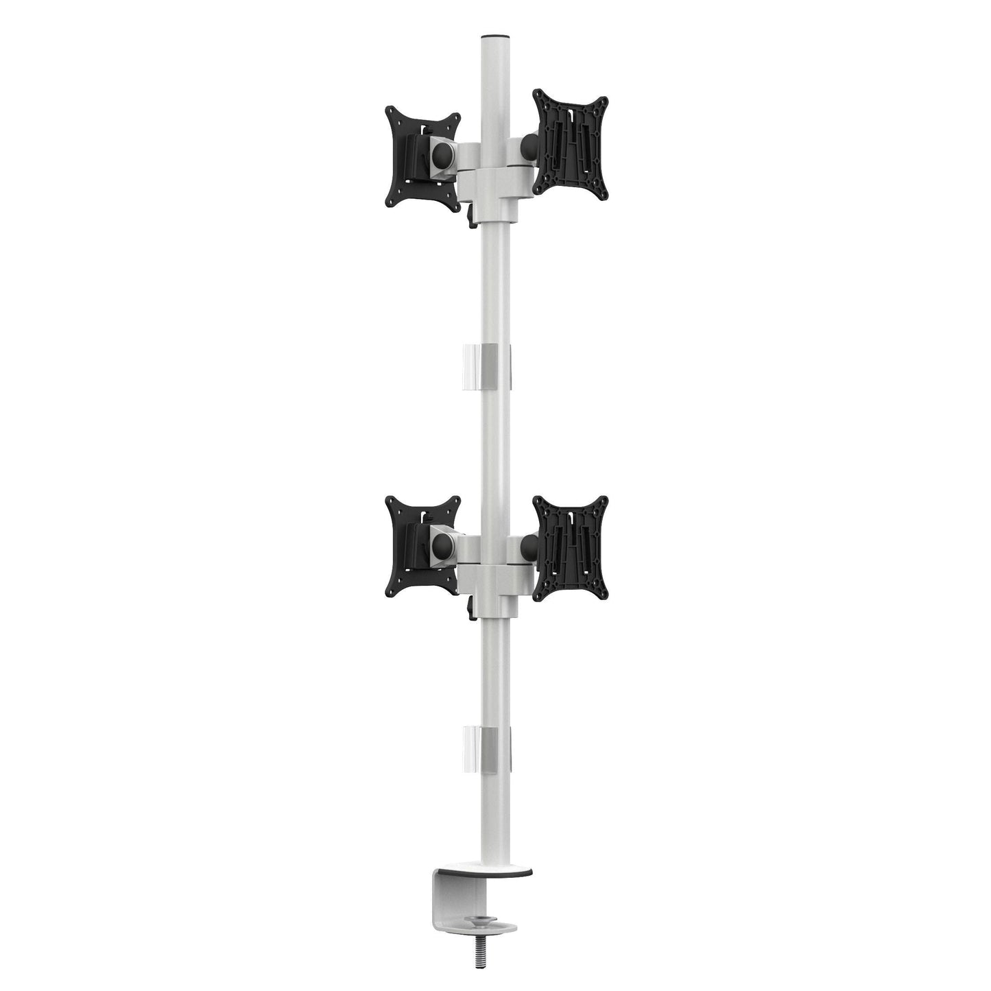 Dark Slate Gray Multibrackets M VESA Deskmount Officeline Quad B2B White