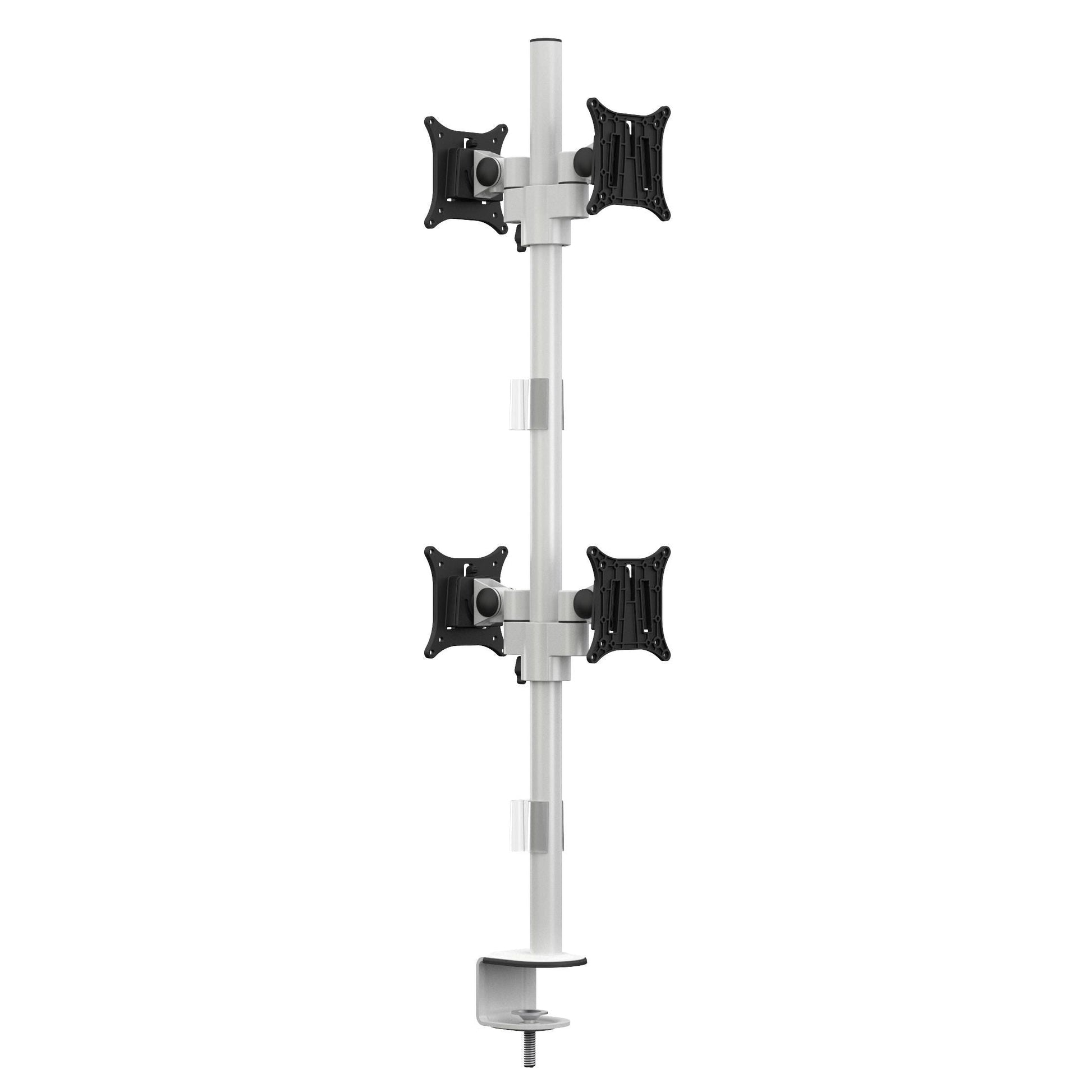 Dark Slate Gray Multibrackets M VESA Deskmount Officeline Quad B2B White