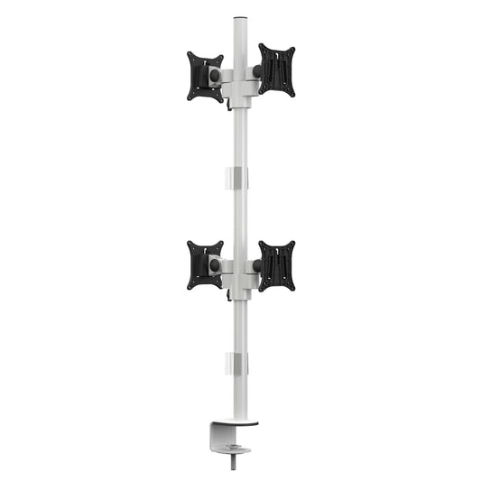 Dark Slate Gray Multibrackets M VESA Deskmount Officeline Quad B2B White