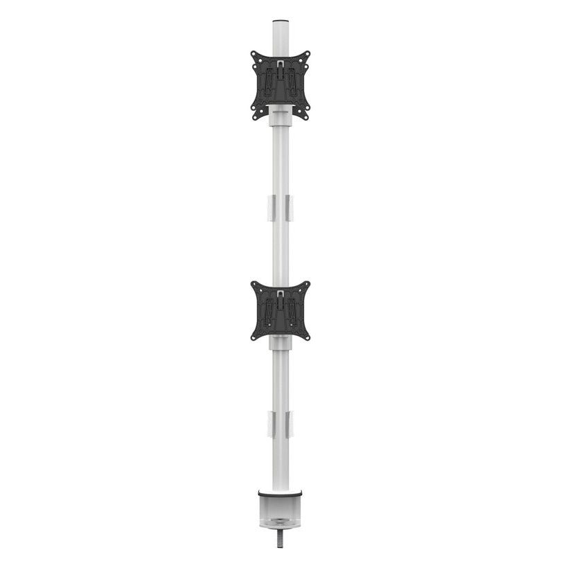 Dark Slate Gray Multibrackets M VESA Deskmount Officeline Quad B2B White
