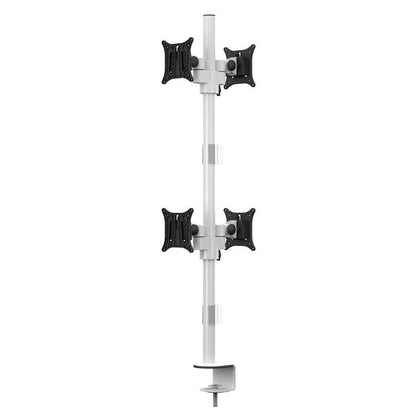 Dark Slate Gray Multibrackets M VESA Deskmount Officeline Quad B2B White